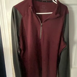 Patagonia Burgundy and Gray Lightweight Jacket